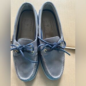 Sperry Men's Gray and Blue Boat Shoes